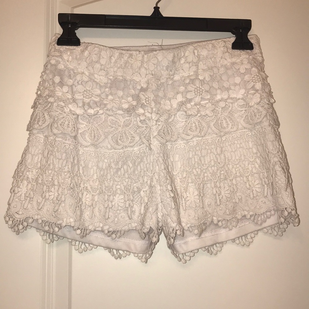 Charlotte Russe Lace Shorts